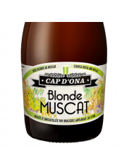Bière Blonde Bio sans gluten au Muscat des vendanges 33cl CAP D'ONA
