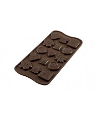 Moule Easy Choc Choco Buttons SILIKOMART