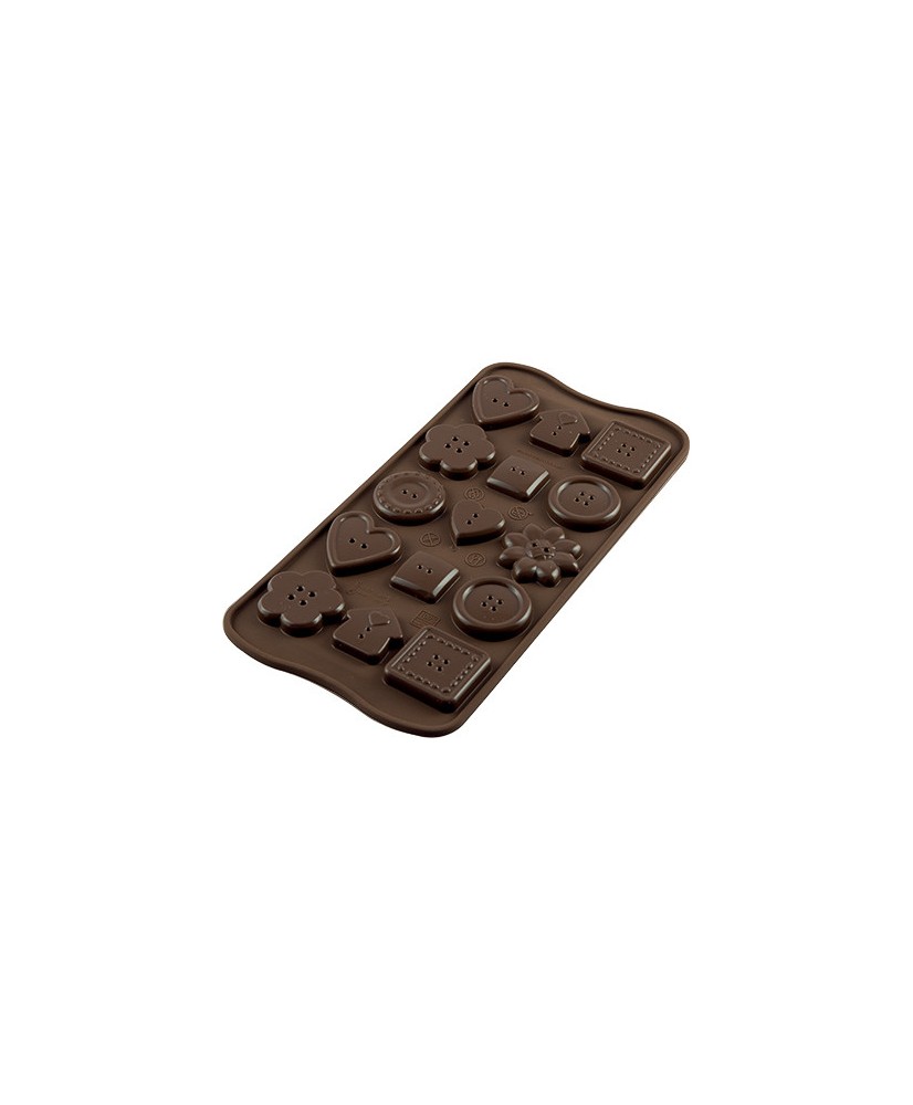 Moule Easy Choc Choco Buttons SILIKOMART