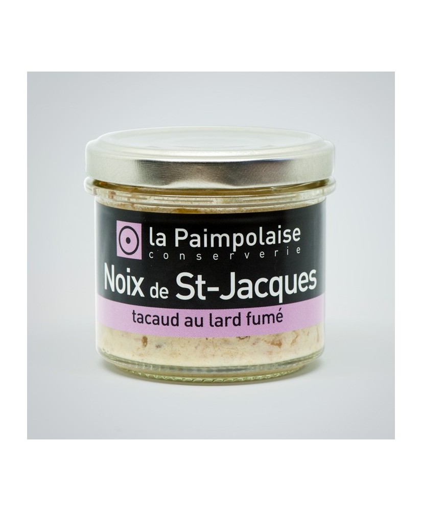 Tartinable "Noix de ST-Jacques, tacaud au lard fumé" 80g LA PAIMPOLAISE