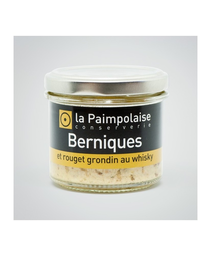 Tartinable "Berniques et rouget grondin au whisky" 80g LA PAIMPOLAISE