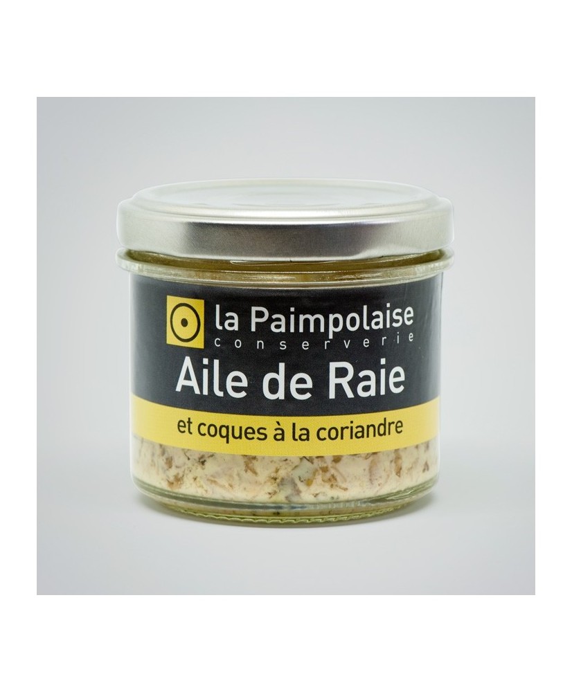 Tartinable "Aile de raie et coques à la coriandre" 80g LA PAIMPOLAISE