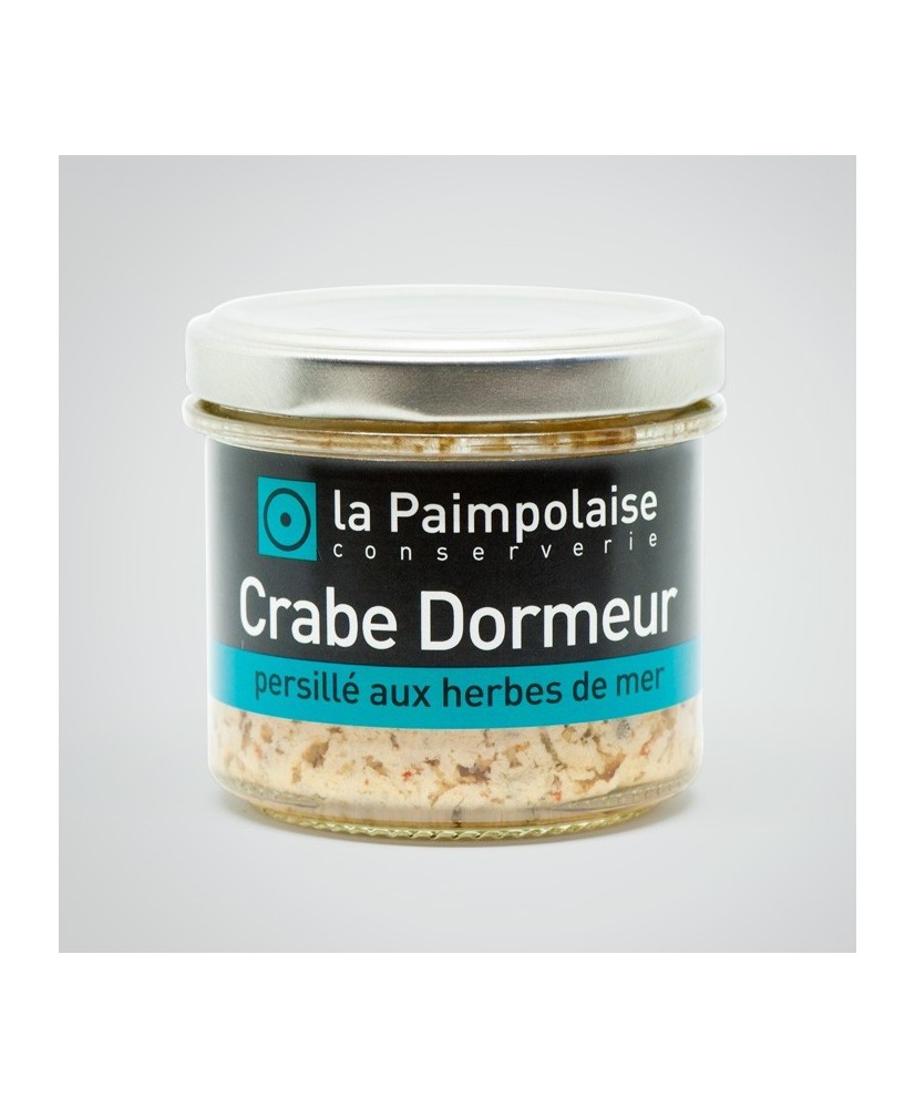 Tartinable "Crabe dormeur persillé aux herbes de mer" 80g LA PAIMPOLAISE