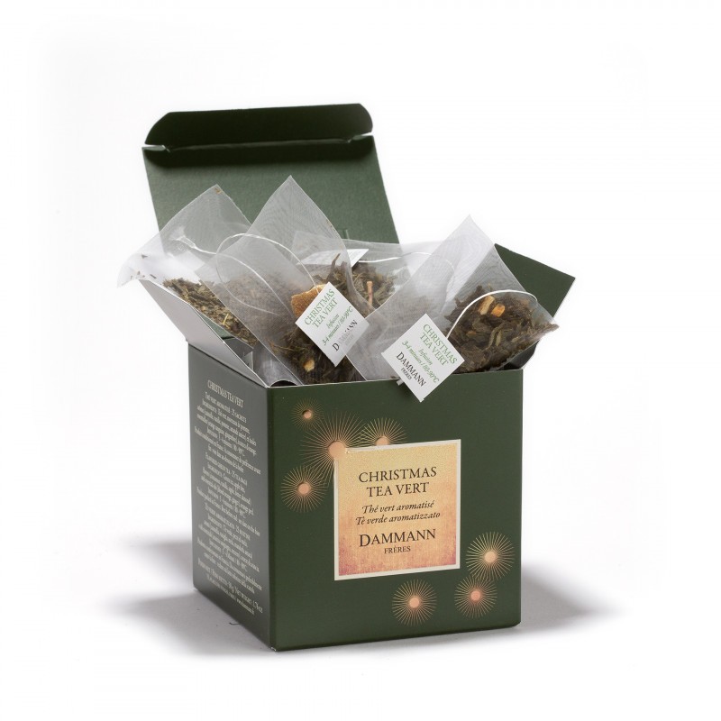 Thé vert Christmas Tea 25 sachets DAMMANN FRERES