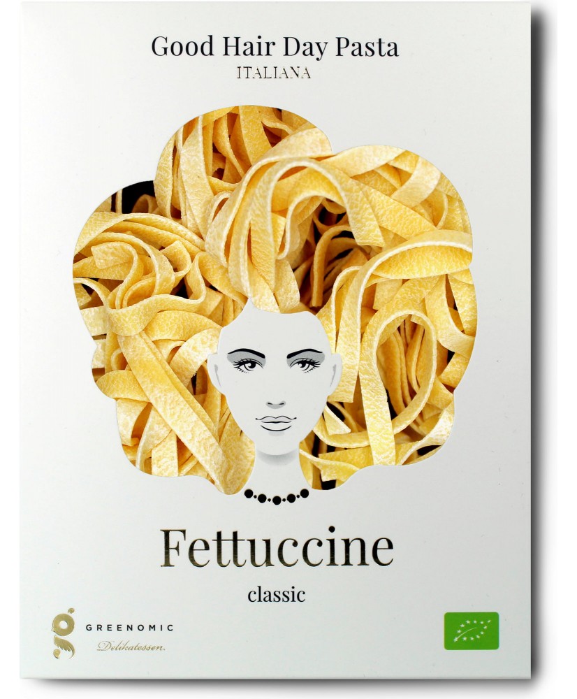 Fettuccine classic bio 250g  GOOD HAIR DAY PASTA