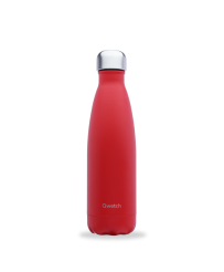 Bouteille isotherme "rouge cardinal" 500ml QWETCH