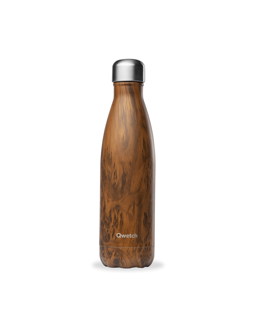Bouteille isotherme Originals Wood QWETCH