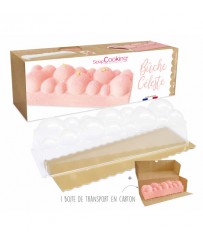 Moule à bûche "Céleste" SCRAPCOOKING