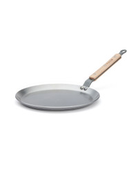 Poêles à crêpes en acier Mineral B bois DE BUYER