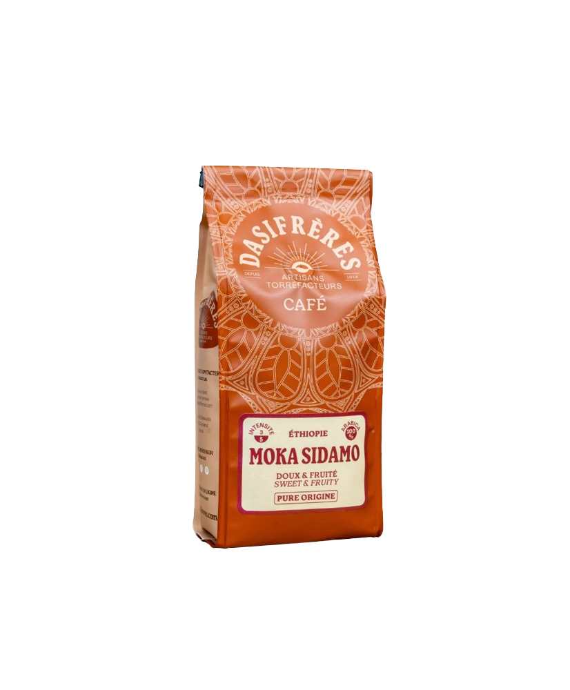 Café en grains "Moka Sidamo - Ethiopie" 250g DASI FRERES