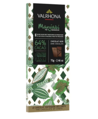 Tablette de chocolat Manjari 64% VALRHONA