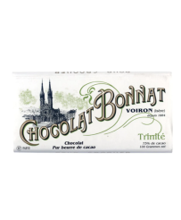 Tablette de chocolat Trinité Antilles  75% CHOCOLAT BONNAT - 100g