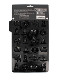 Moule silicone Bonbons Halloween 24 empreintes 26.5 x 18 cm H1cm PATIS DECOR