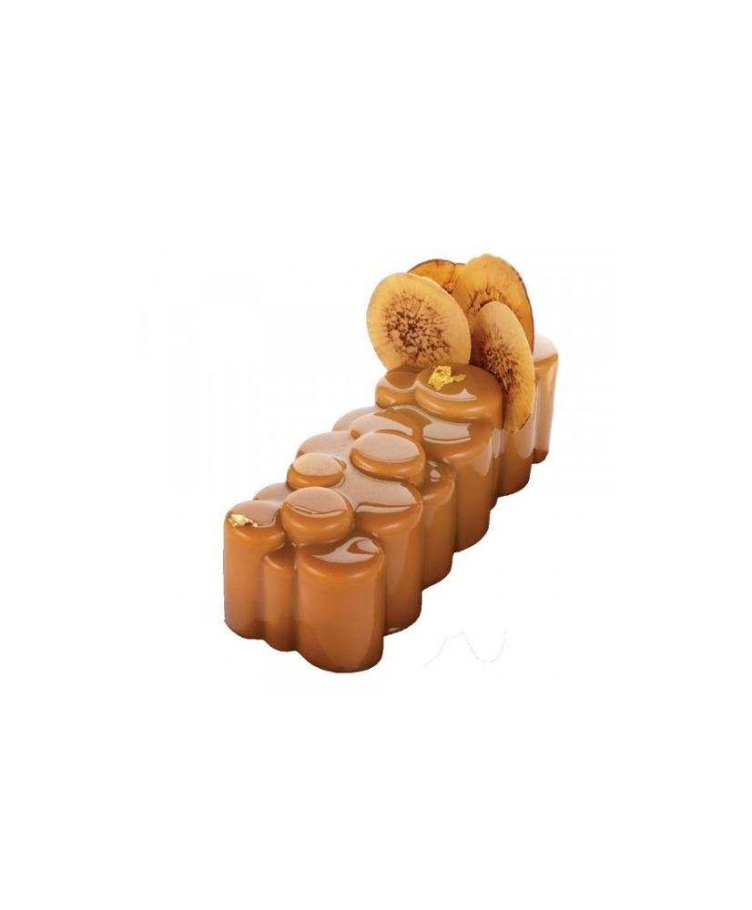 Moule à bûche "Coin" PAVONI