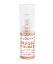 Spray alimentaire "Magic Poudre" Rose Gold SCRAPCOOKING