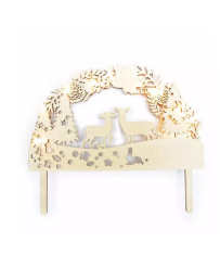 Cake Topper LED "Noël...