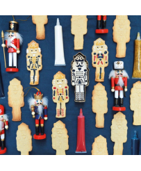 Découpoir + embosseur bois Casse Noisette SCRAPCOOKING