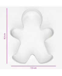 Emporte-pièce  "Bonhomme Pain d'épice" SCRAPCOOKING 9.5× 7.5 × 1.5 cm