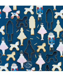 Découpoir en inox Casse Noisette SCRAPCOOKING x3
