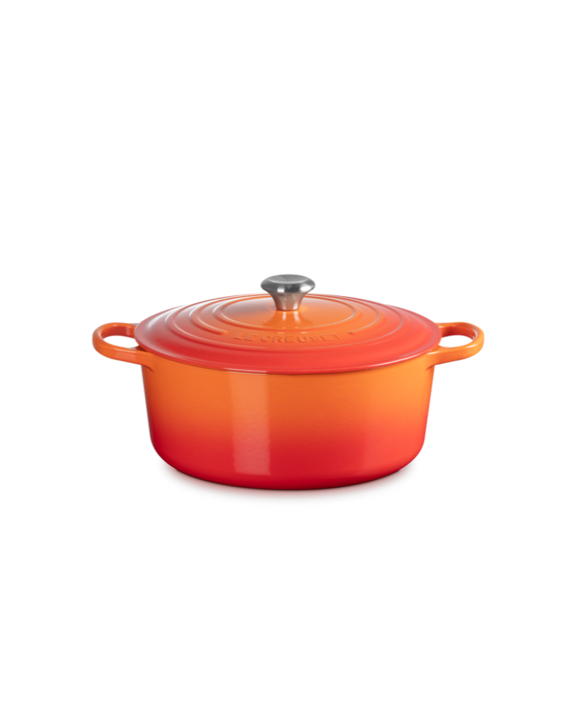 Cocotte ronde en fonte émaillée LE CREUSET 6.7L