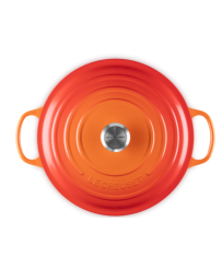 Cocotte ronde en fonte émaillée LE CREUSET 6.7L