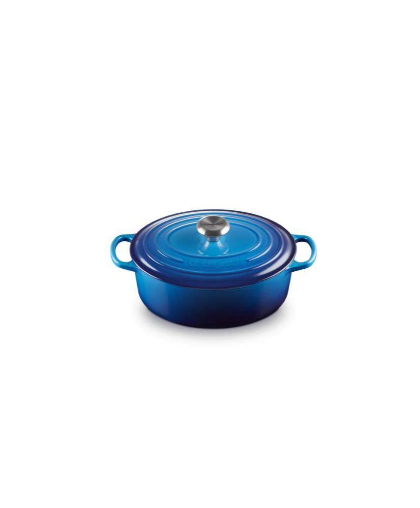 Cocotte ovale en fonte émaillée LE CREUSET 4.1L