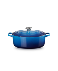 Cocotte ovale en fonte émaillée LE CREUSET 4.1L