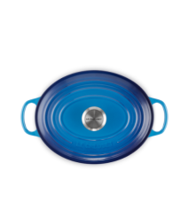 Cocotte ovale en fonte émaillée LE CREUSET 4.1L