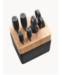 Bloc de couteaux, Argent, Noir mat ZWILLING