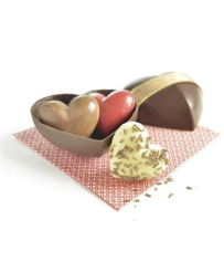 3 moules cœurs chocolat MASTRAD