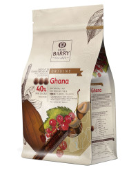 Chocolat lait Ghana 40% 1kg BARRY