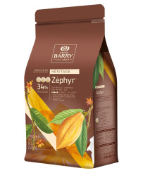 Chocolat blanc Zéphyr 34% 1kg Cacao Barry
