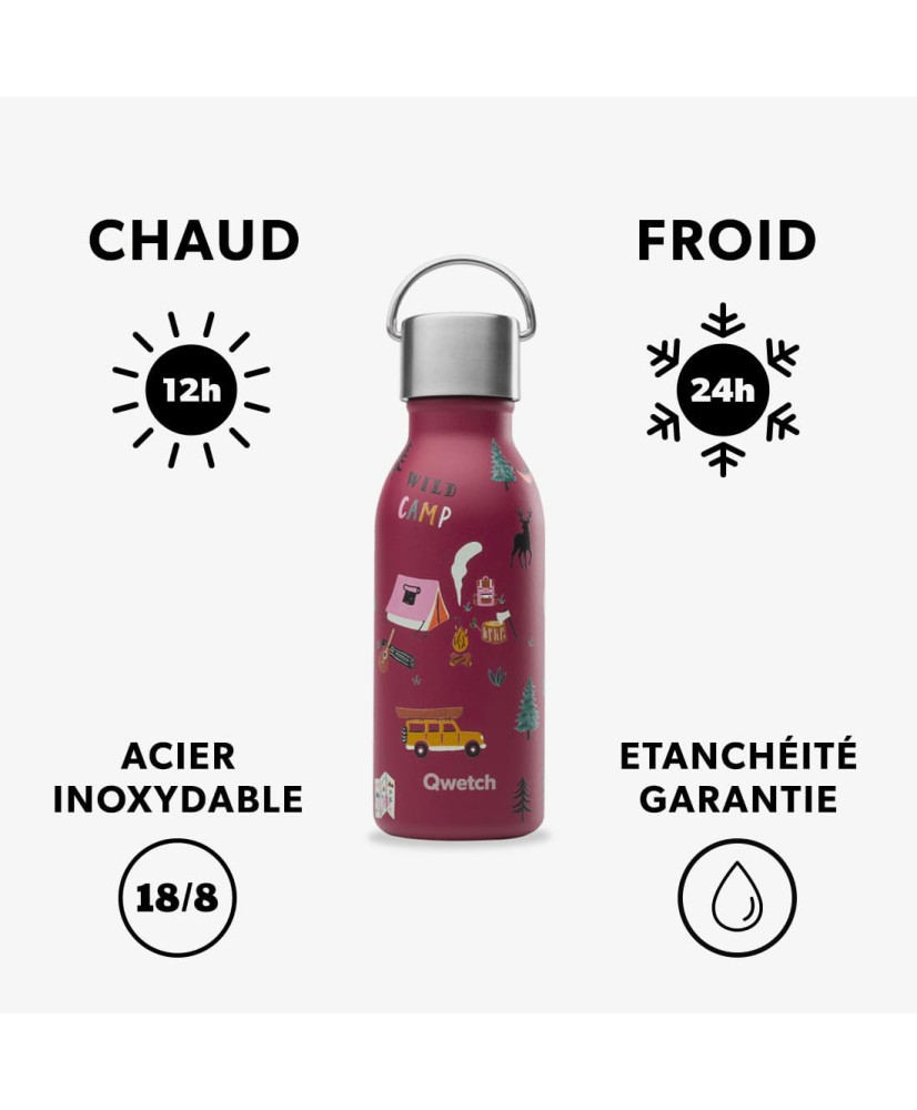Bouteille isotherme Kids 350ml QWETCH