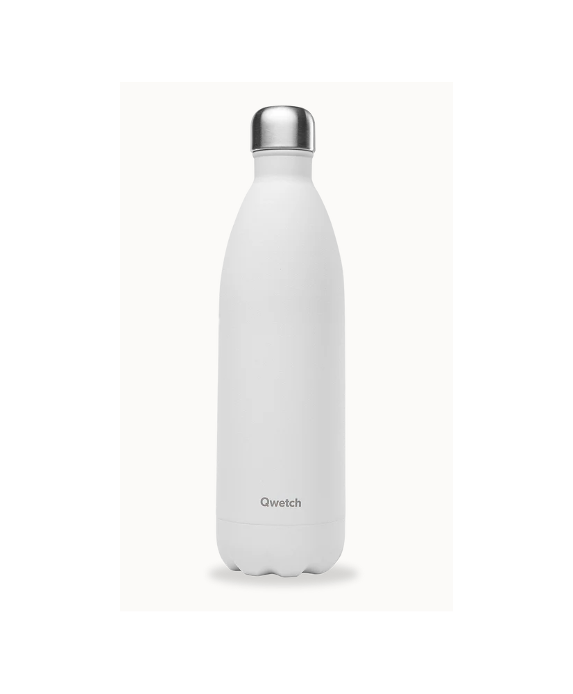 Bouteille isotherme Originals blanc 1L QWETCH Bouteille isotherme Originals blanc 1L QWETCH