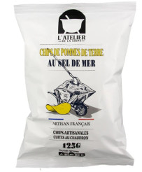 Chips sel de mer 125g - L'atelier de la chips