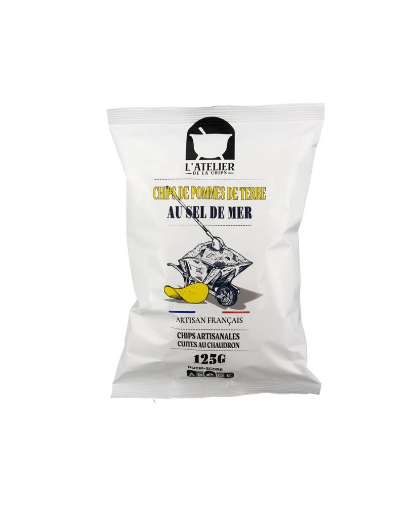 Chips sel de mer 125g - L'atelier de la chips