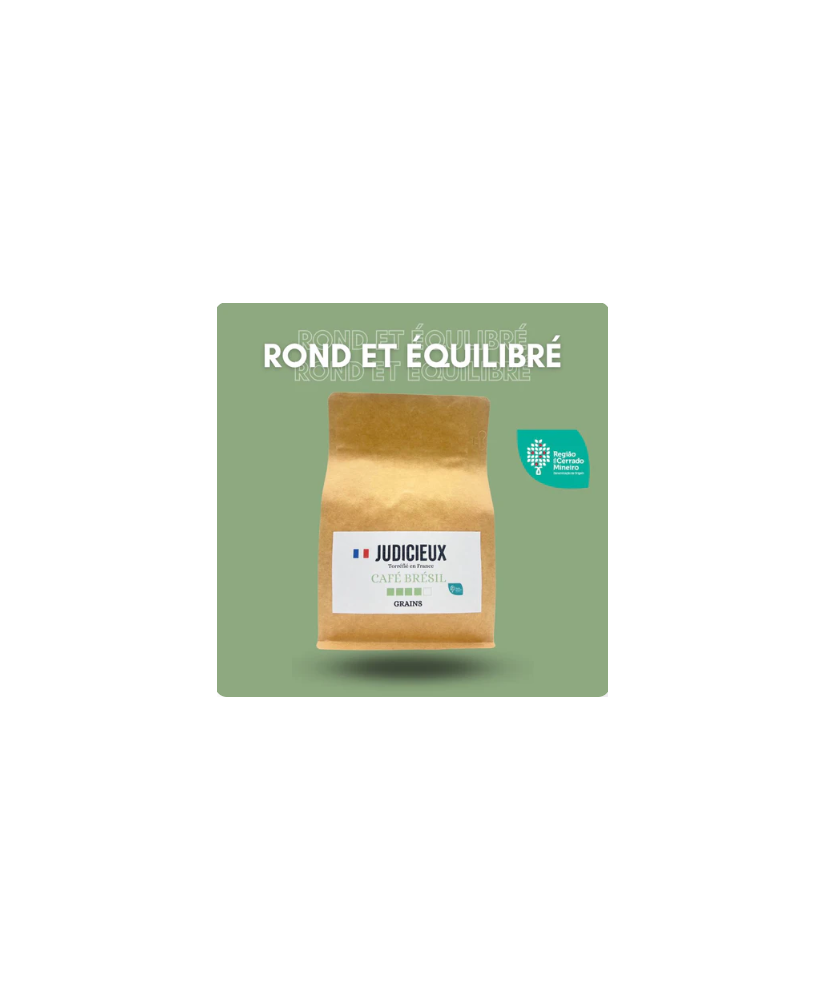 Café Juste Brésil - JUDICIEUX