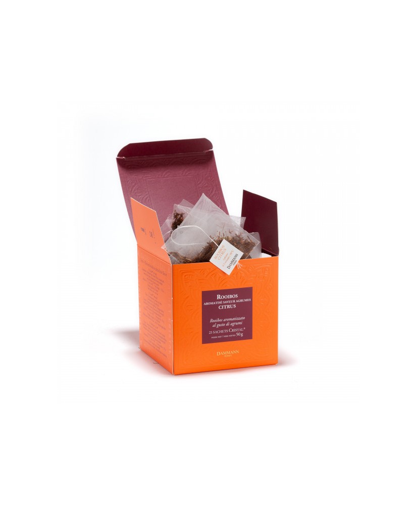 Rooibos Citrus 25 sachets DAMMANN FRERES