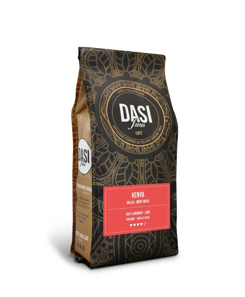 Café en grains "Kenya" DASI FRERES 1KG