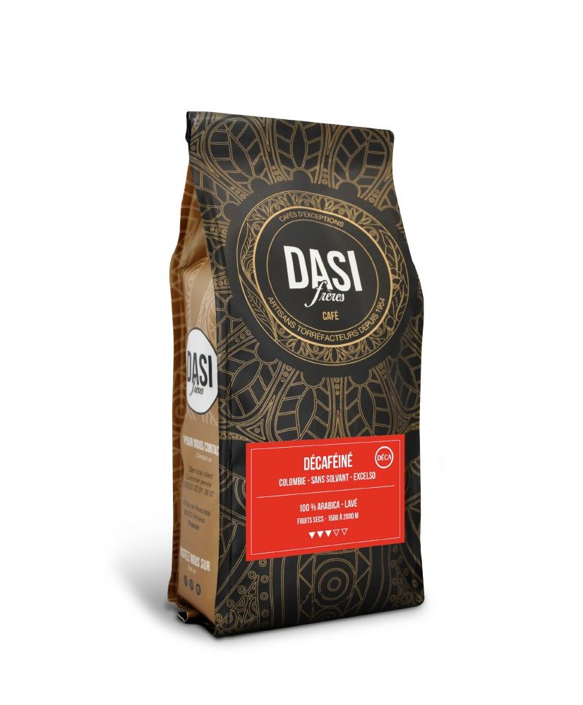 Café moulu "Décaféiné" 250G DASI FRERES