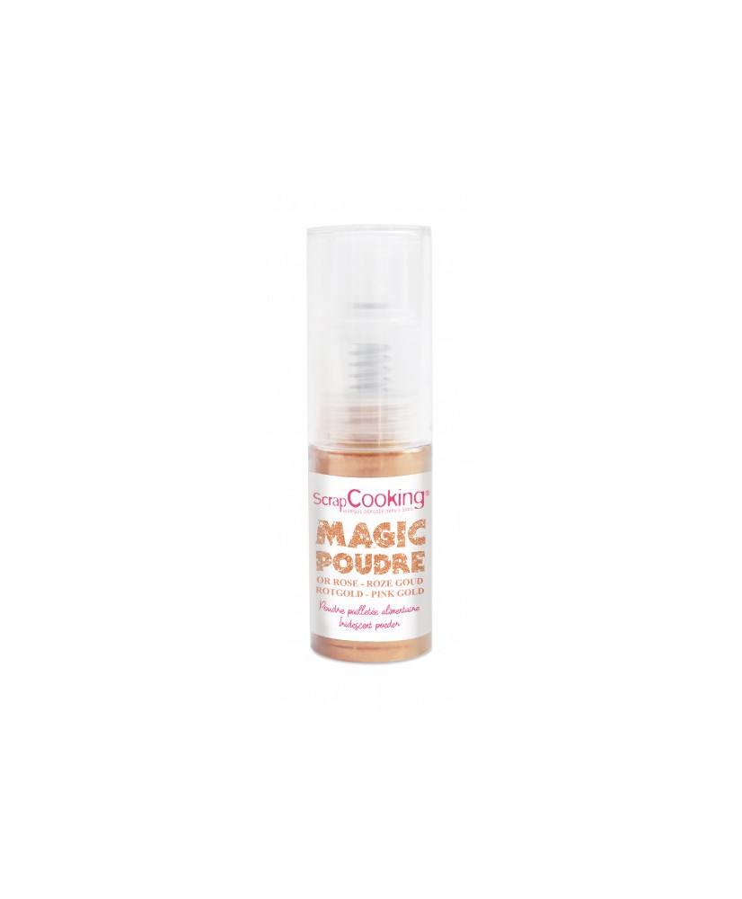 Magic poudre or rose SCRAPCOOKING