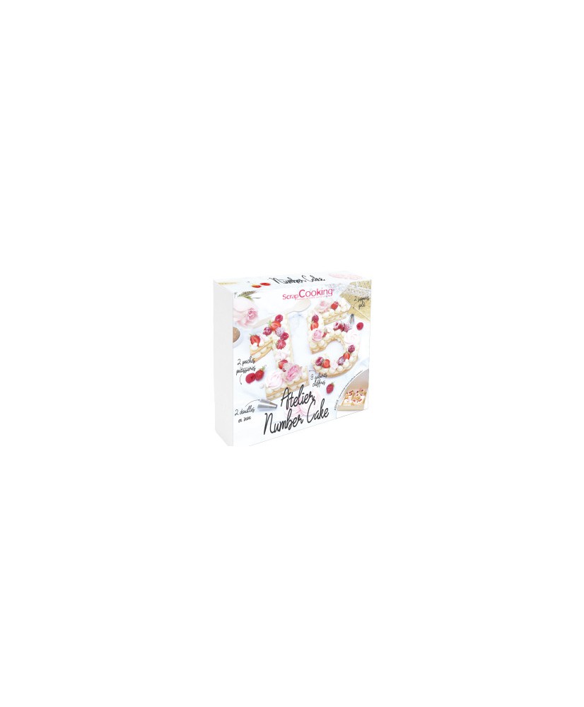 Coffret number cake SCRAPCOOKING