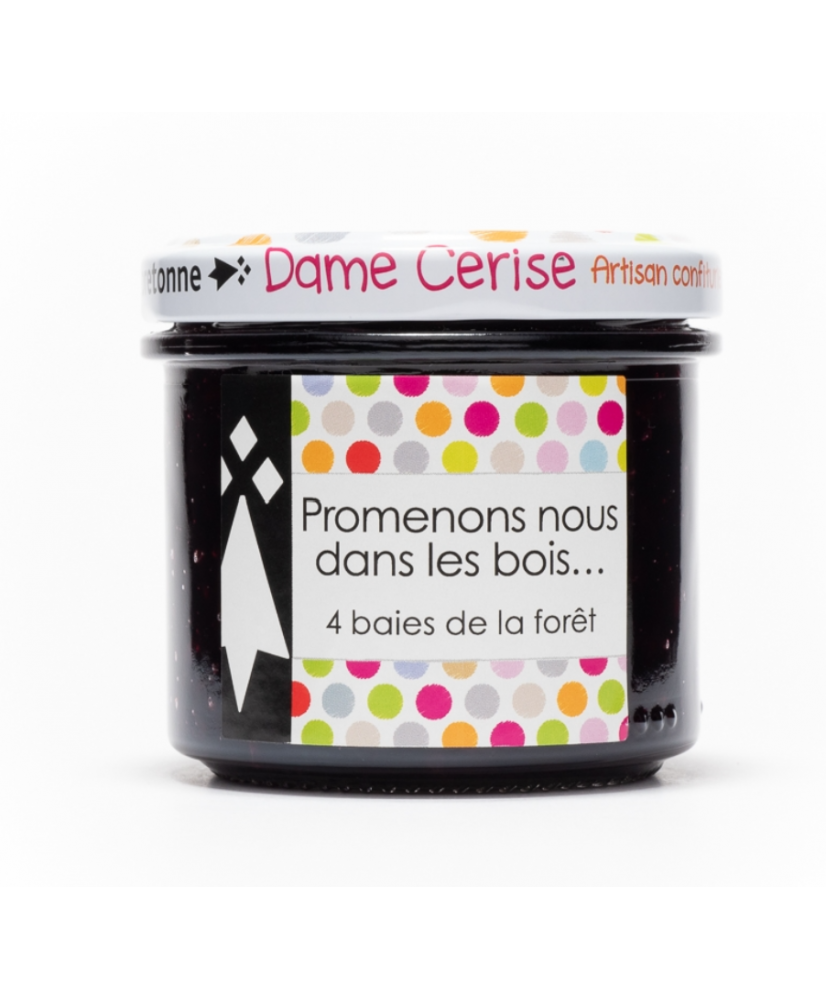 Confiture "Promenons nous dans les bois" DAME CERISE