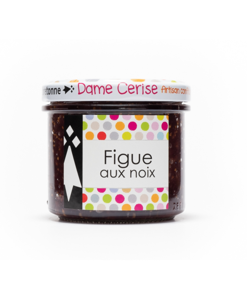 Confiture "Figue aux noix" 135g DAME CERISE