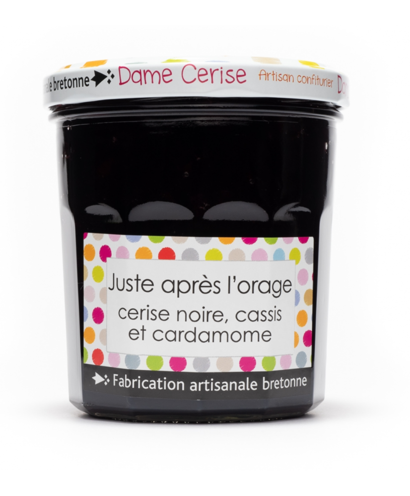 Confiture Juste après l'orage DAME CERISE