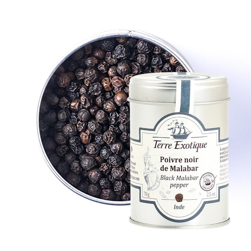 Poivre noir de Malabar TERRE EXOTIQUE