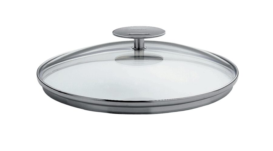 Couvercle en verre cerclé CRISTEL