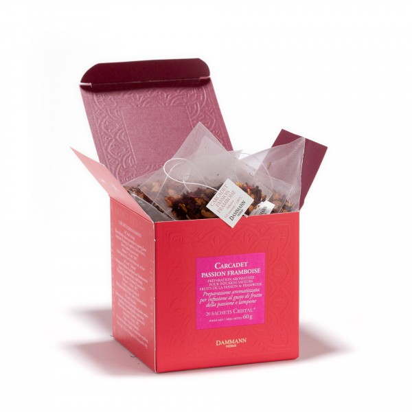 Carcadet "Passion Framboise" 20 sachets DAMMANN FRERES
