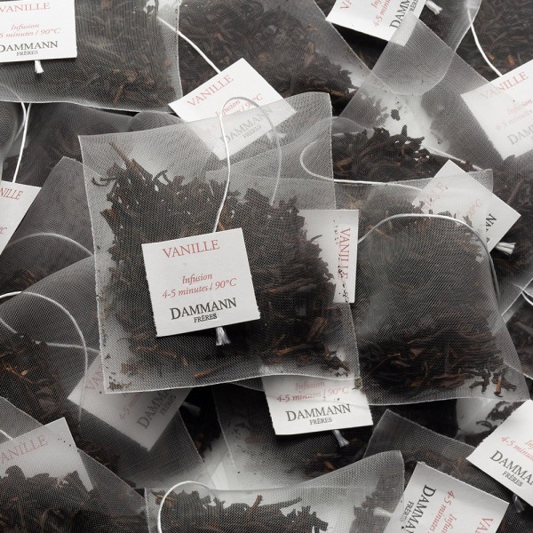 Thé noir Vanille 25 sachets DAMMANN FRERES