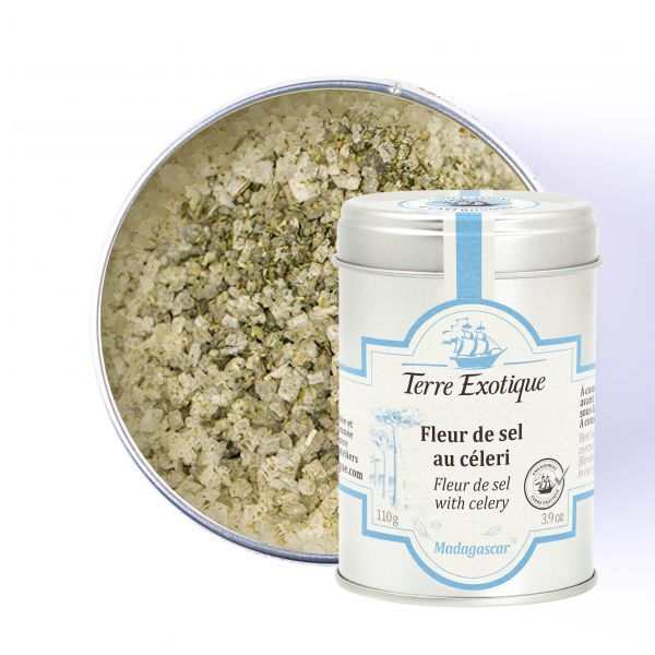 Fleur de sel au céleri - TERRE EXOTIQUE